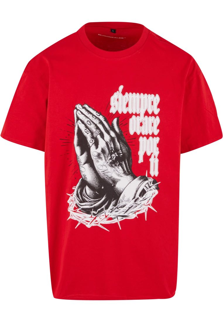 MJG Heavy Oversized Tee - Pray for you - Miesten T-paidat - TTUMJG12155 - 577