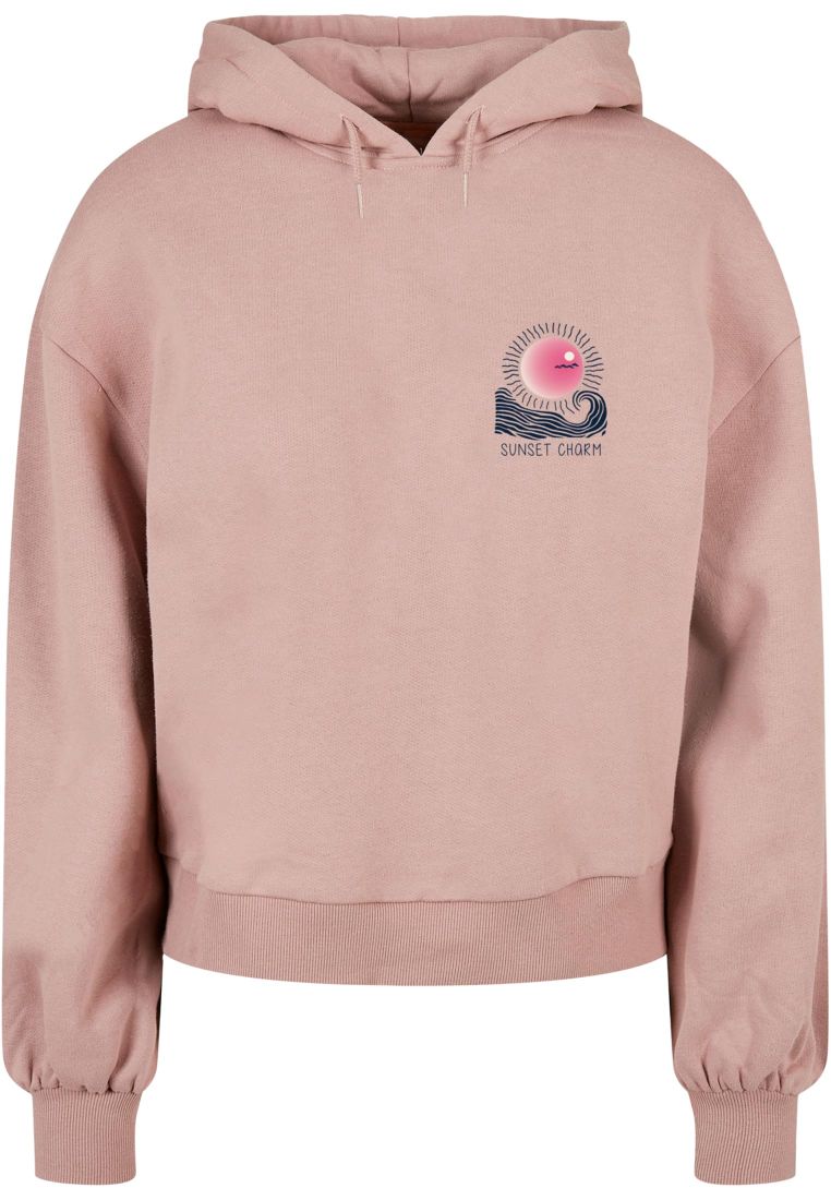 Ladies Sunset Charm Oversized Hoody -  - TTUMP0008531 - 302