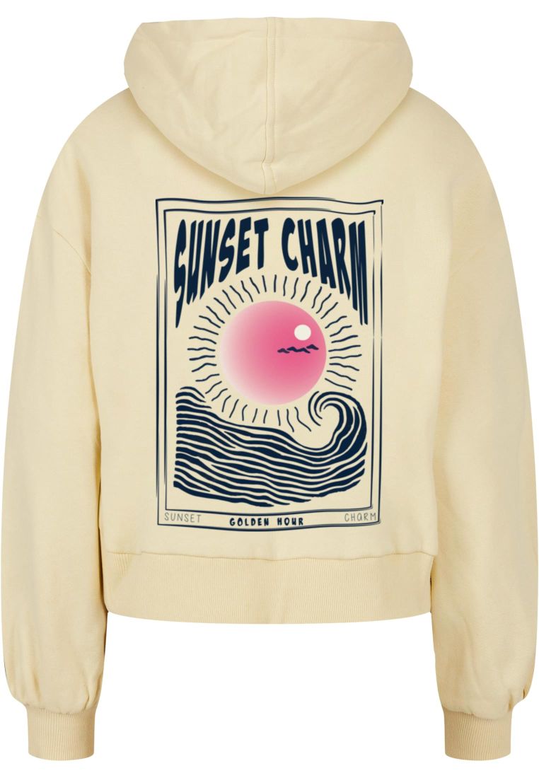 Ladies Sunset Charm Oversized Hoody -  - TTUMP0008531 - 35
