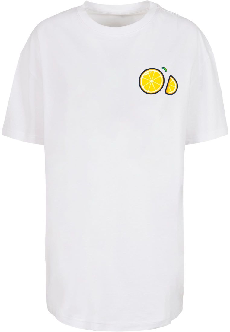 Ladies Lemon Party Oversized Tee -  - TTUMP0008572 - 2