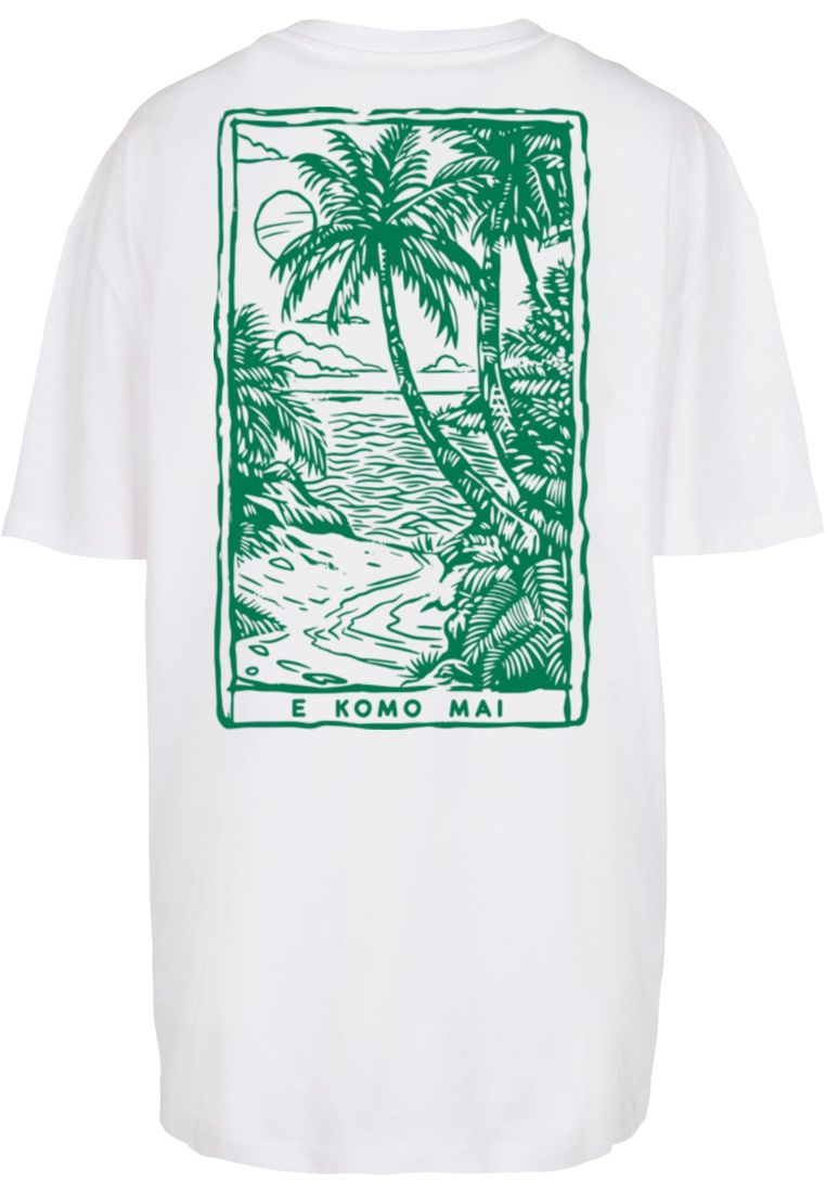 Ladies Hawai Oversized Tee - - TTUMP0008577 - 305