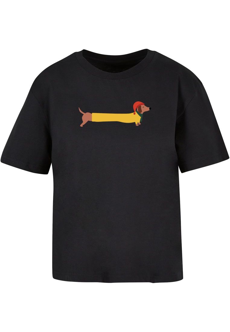 Ladies Christmas Dog Tee -  - TTUMP0009150 - 2