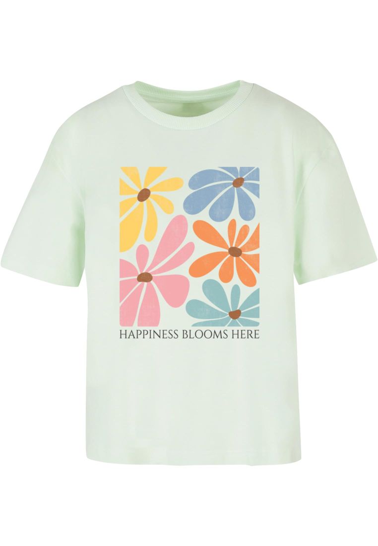 Ladies Happiness Blooms Here Tee - Naisten T-paidat ja Topit - TTUMP0009500 - 302