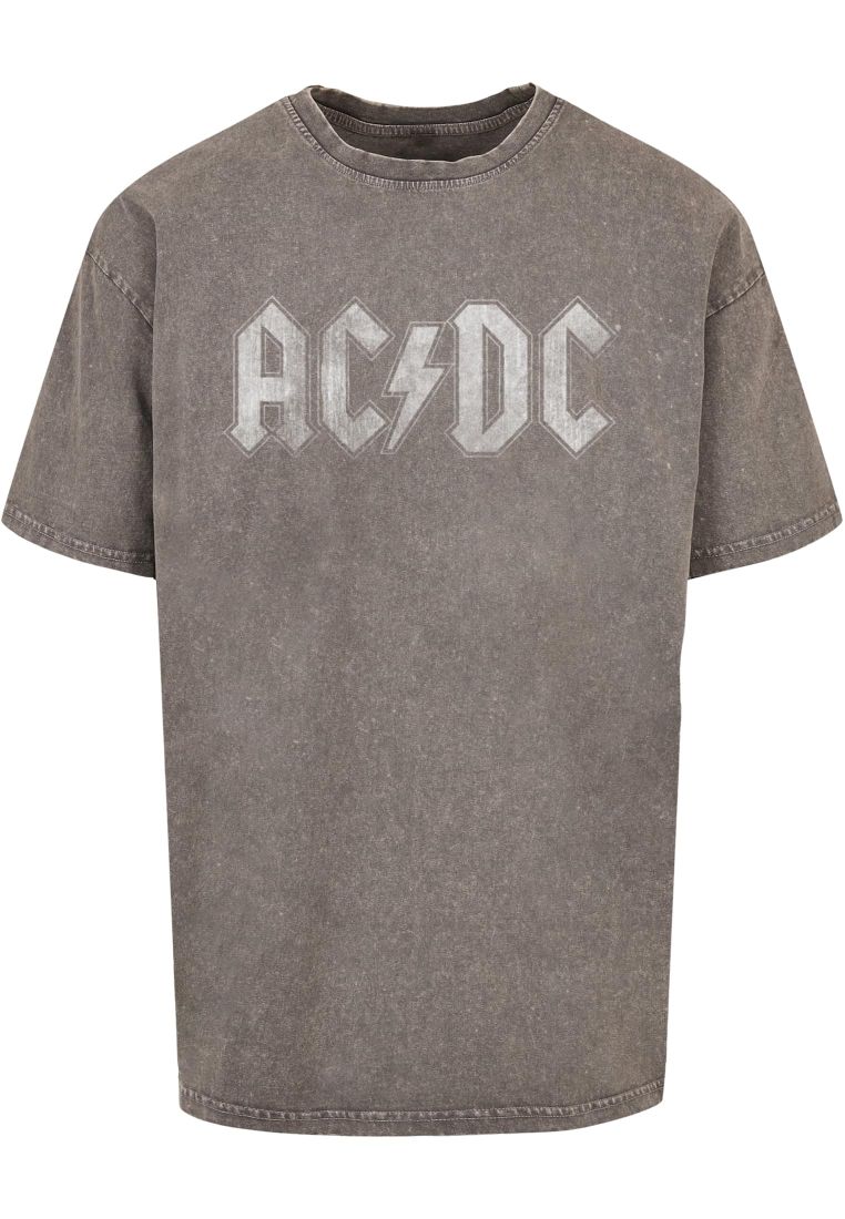 ACDC - Logo Acid Washed Oversize Tee -  - TTUMP5011720 - 272