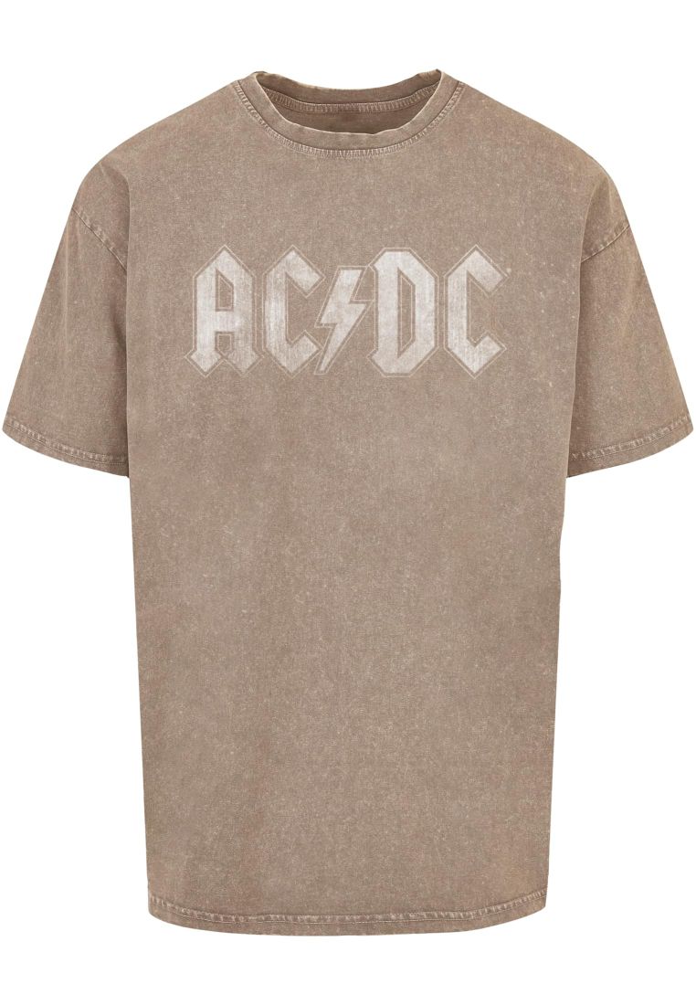 ACDC - Logo Acid Washed Oversize Tee -  - TTUMP5011720 - 512