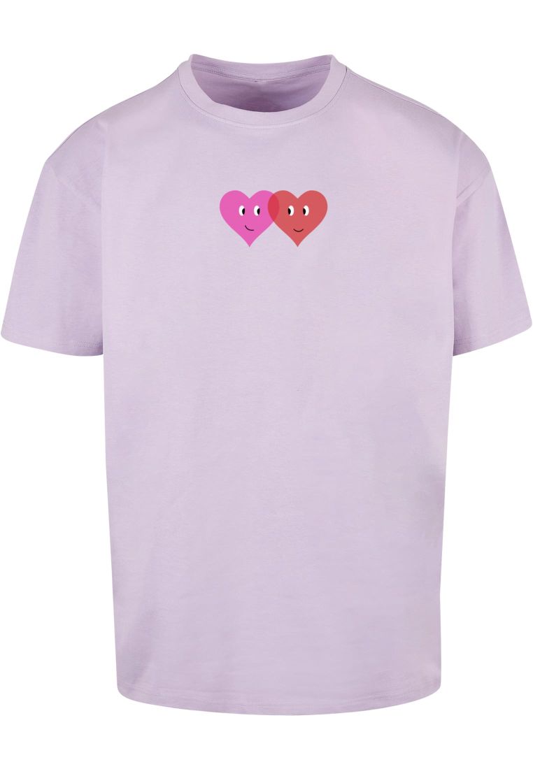 Hugs & Love - Two Hearts Heavy Oversize Tee -  - TTUMP5012536 - 302
