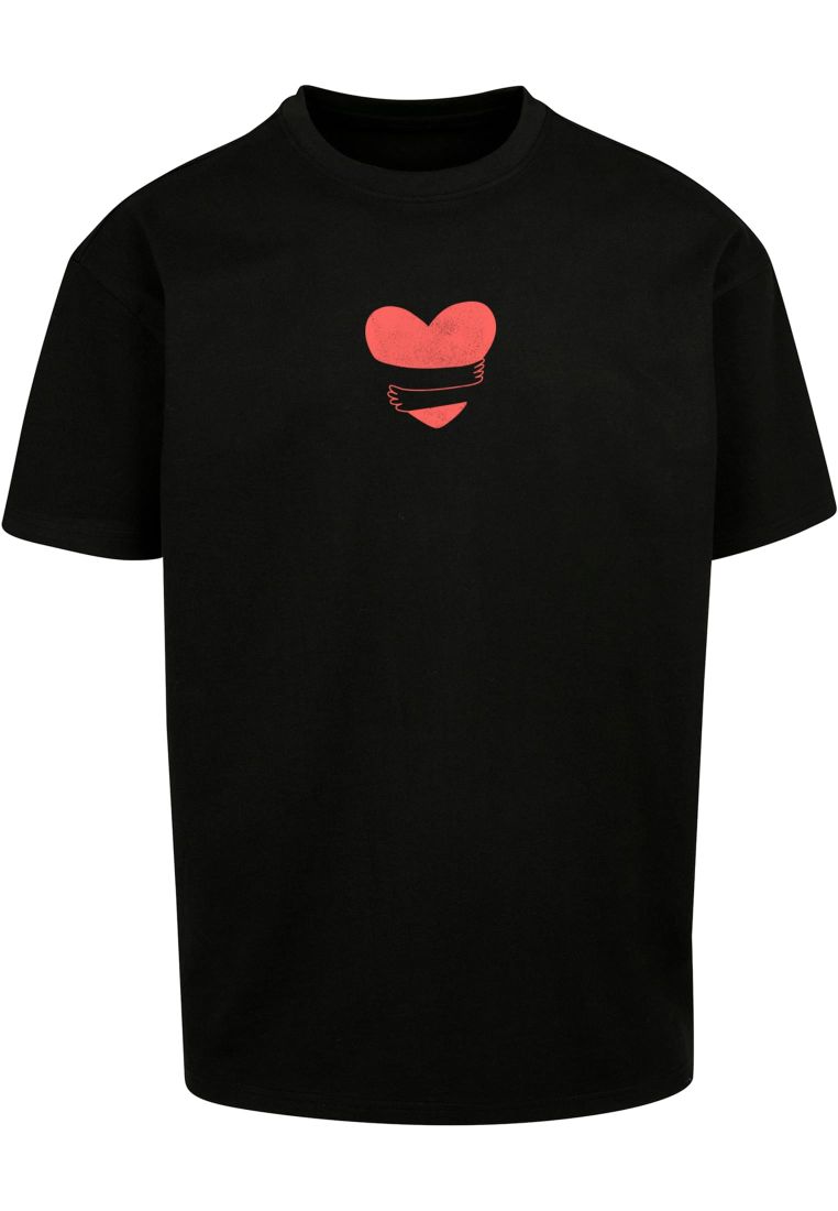 Hugs & Love - Heart Hug Heavy Oversize Tee -  - TTUMP5012541 - 2