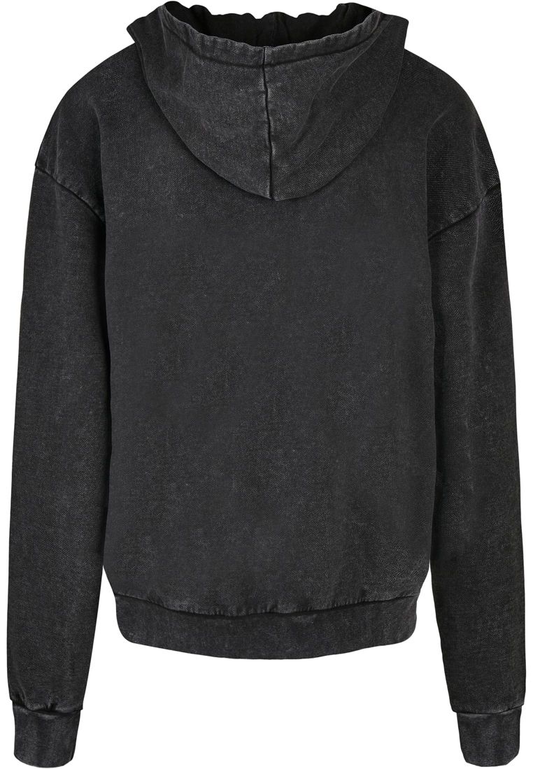 Think Different Acid Washed Oversize Hoody - - TTUMP5012706 - 35