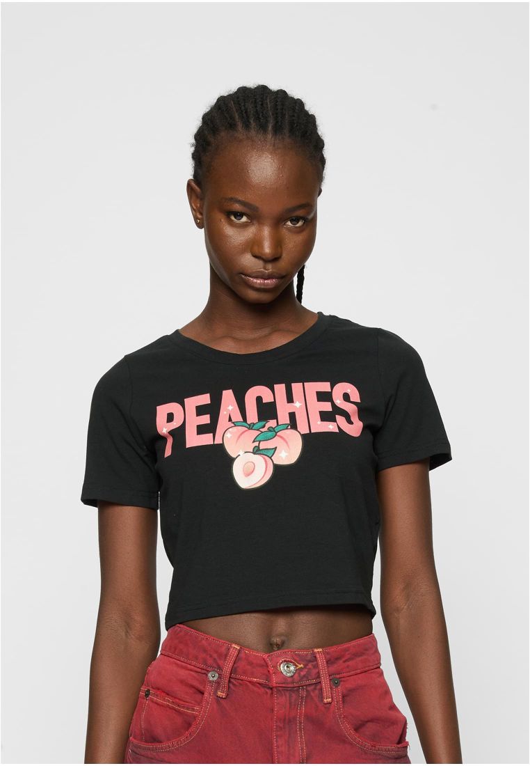 Peaches Cropped Tee - Naisten T-paidat ja Topit - TTUMST011 - 31