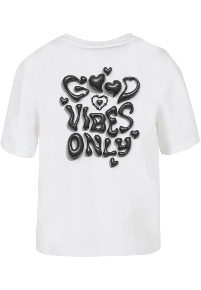 Good Vibes Only Heart Tee -  - TTUMST094 - 4