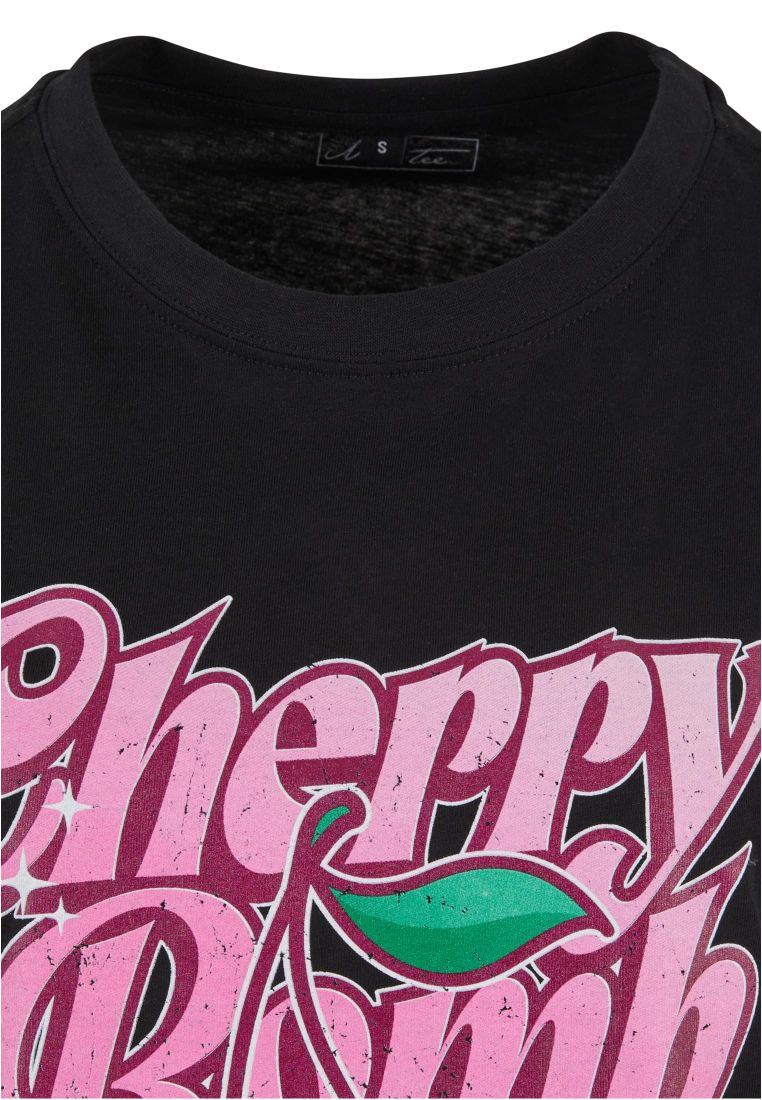 Cherry Bomb Ladies Short Overized Tee - - TTUMST100 - 41