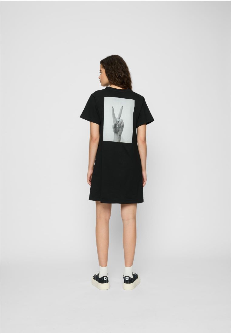 Girls Peace Hand Ladies Tee Dress - - TTUMST113 - 6