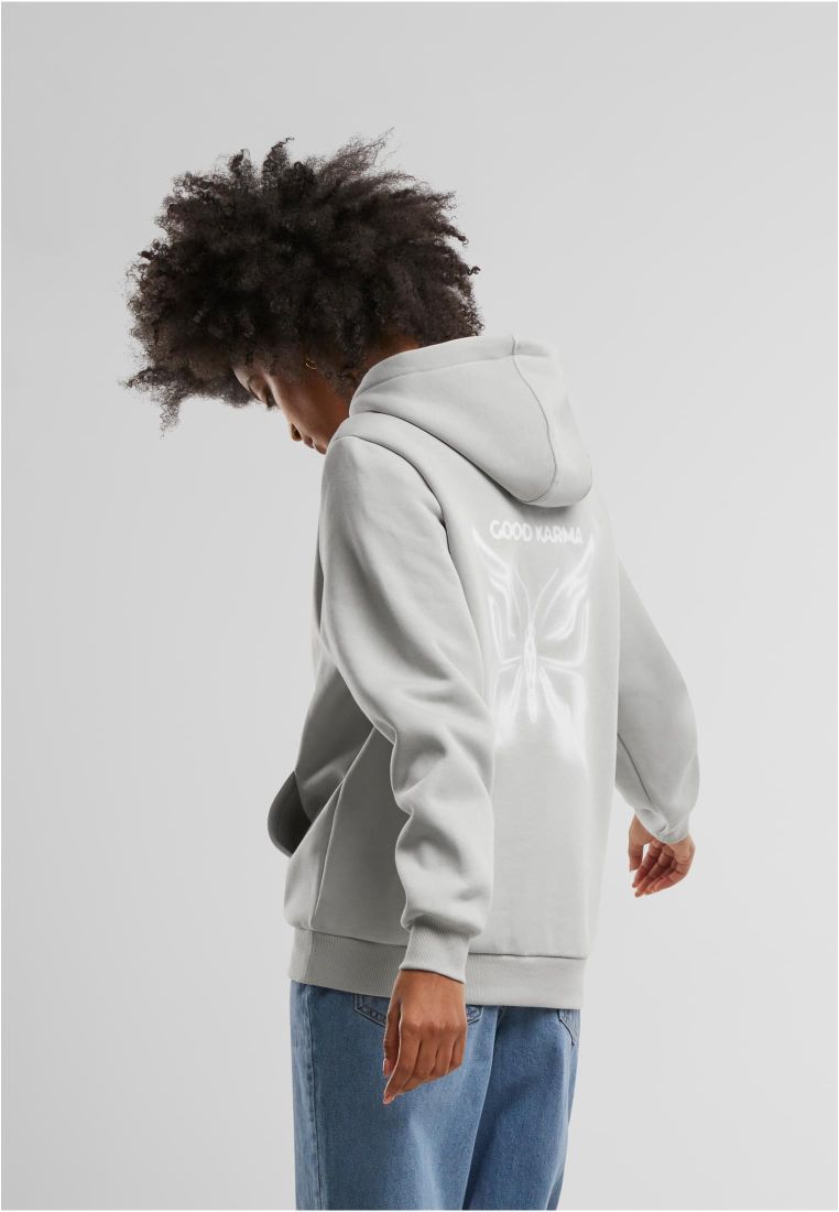 Karma Butterfly Ladies Fluffy Hoody - - TTUMST211 - 305