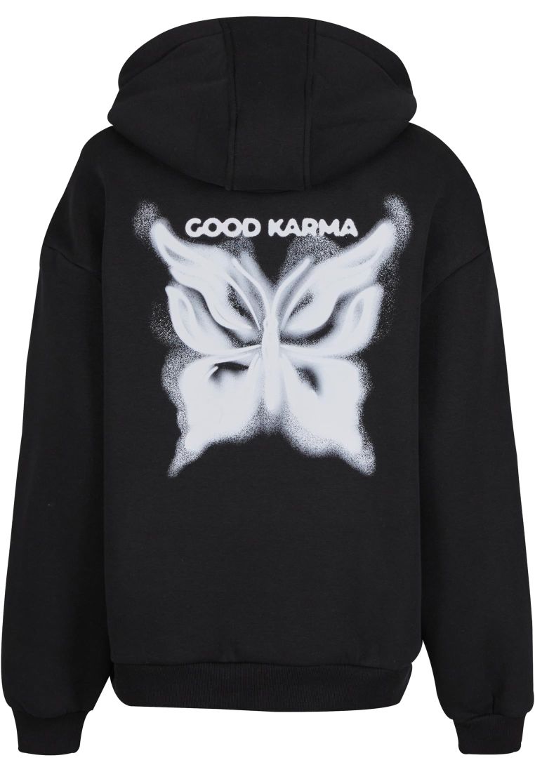 Karma Butterfly Ladies Fluffy Hoody - - TTUMST211 - 7