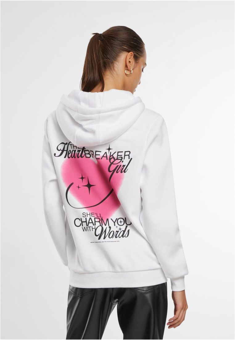 Heartbreaker Girl Ladies Fluffy Hoody -  - TTUMST212 - 4