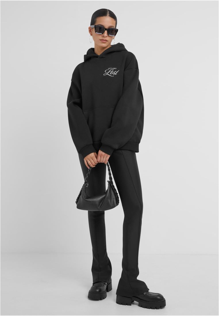 Lost Flowers Ladies Fluffy Hoody - - TTUMST216 - 5