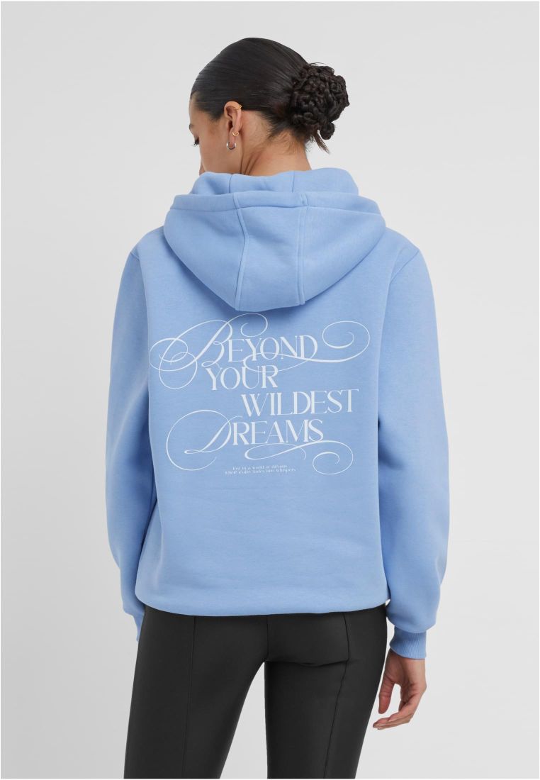Dreamy Wording Ladies Fluffy Hoody -  - TTUMST217 - 4