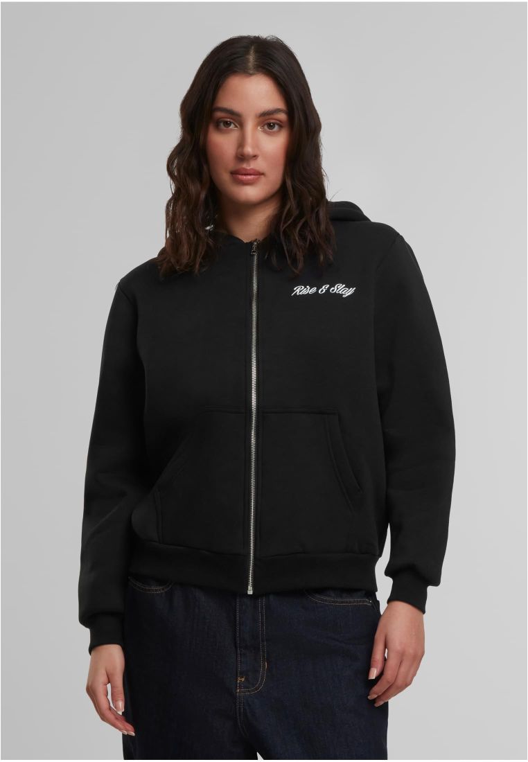 Rise & Slay Ladies Fluffy Zip Hoody -  - TTUMST234 - 1