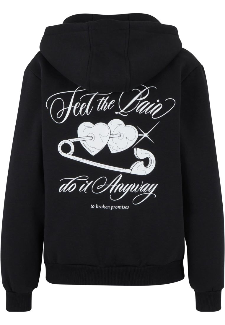 Feel The Pain Ladies Fluffy Zip Hoody - - TTUMST235 - 38