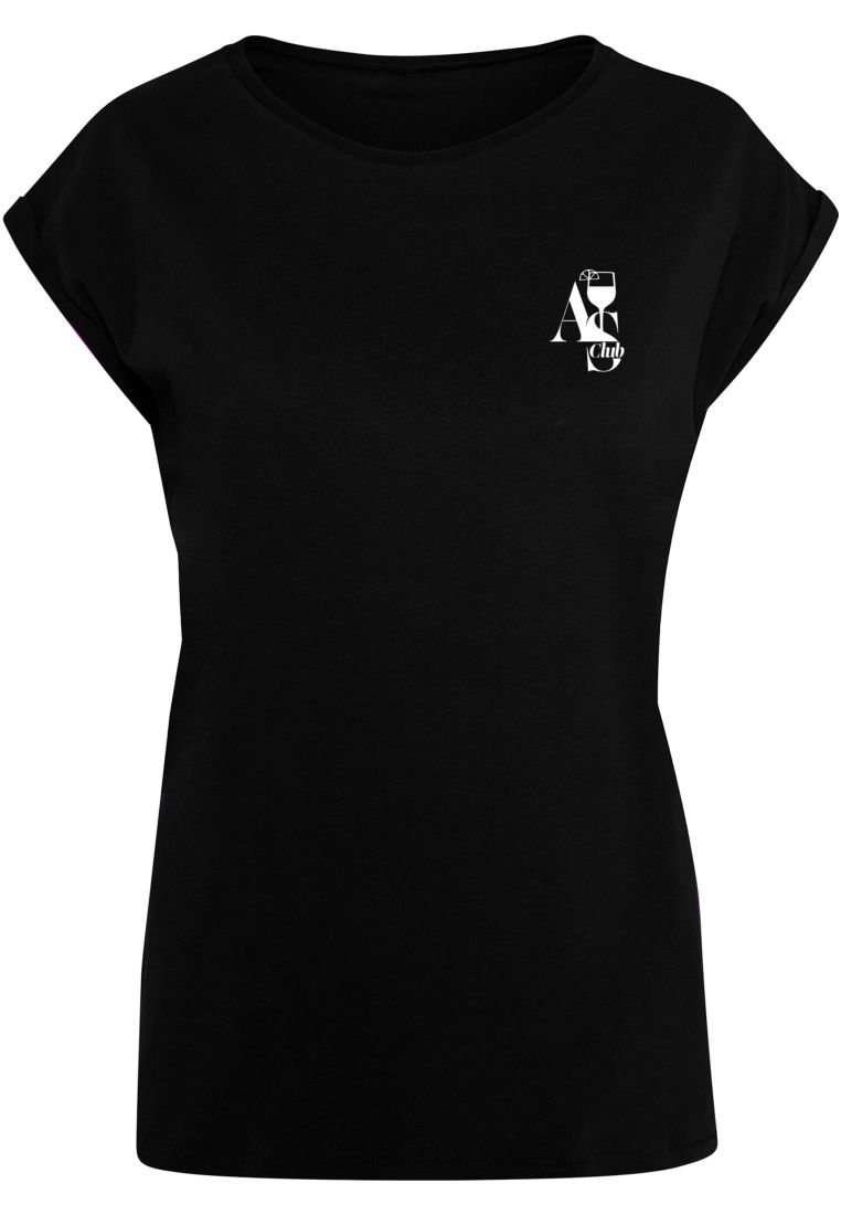 A S Club Ladies Extended Shoulder Tee -  - TTUMST238 - 32