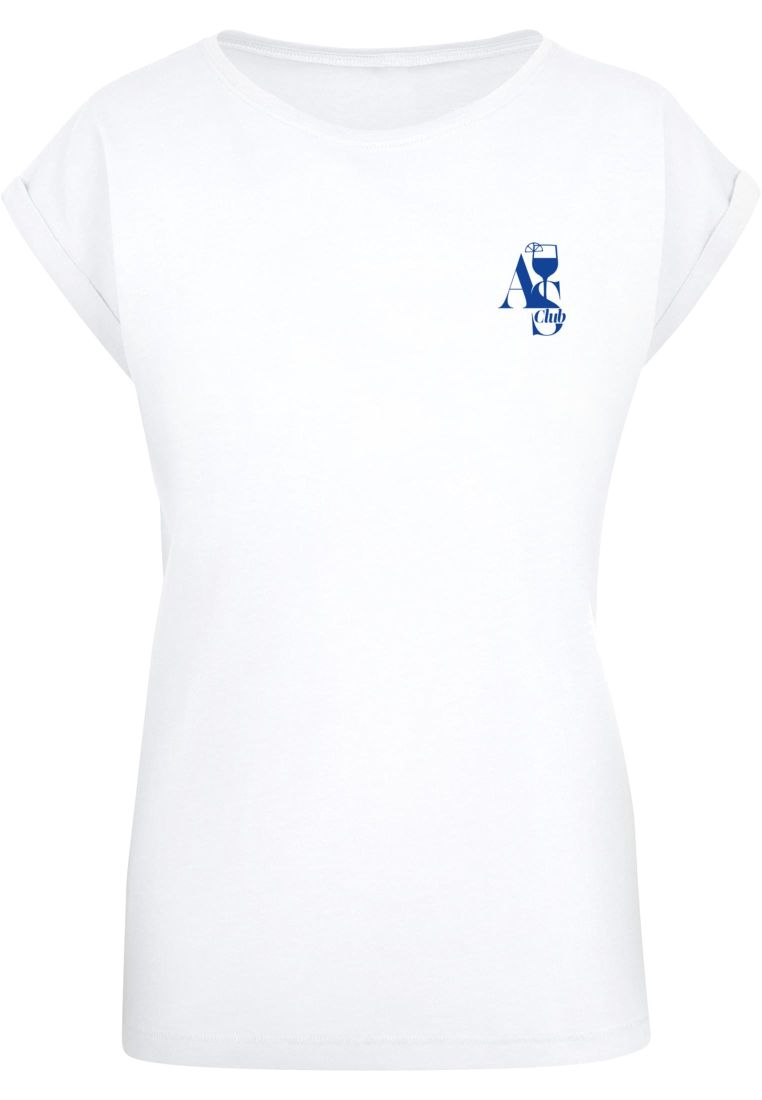 A S Club Ladies Extended Shoulder Tee -  - TTUMST238 - 2