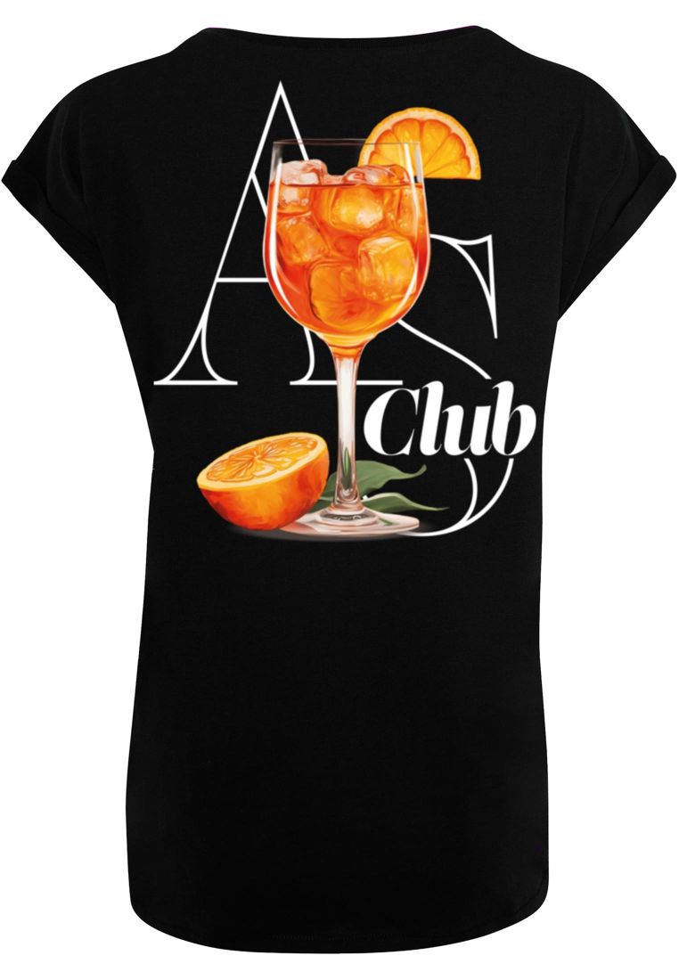A S Club Ladies Extended Shoulder Tee - - TTUMST238 - 35