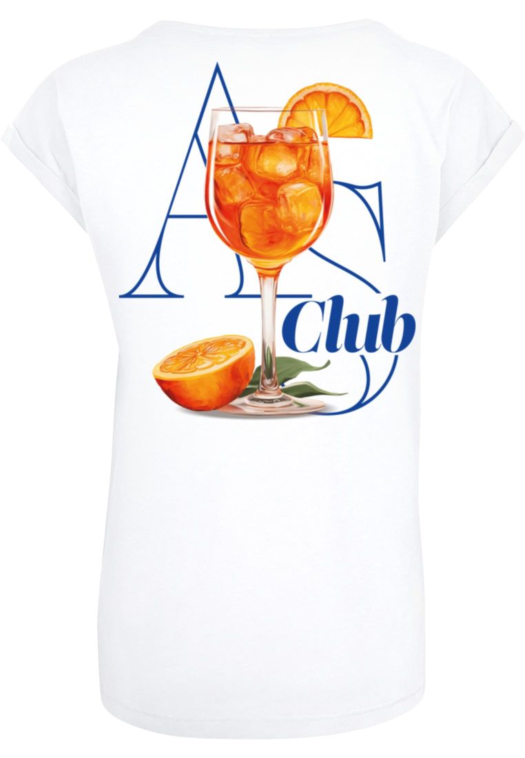 A S Club Ladies Extended Shoulder Tee - - TTUMST238 - 4
