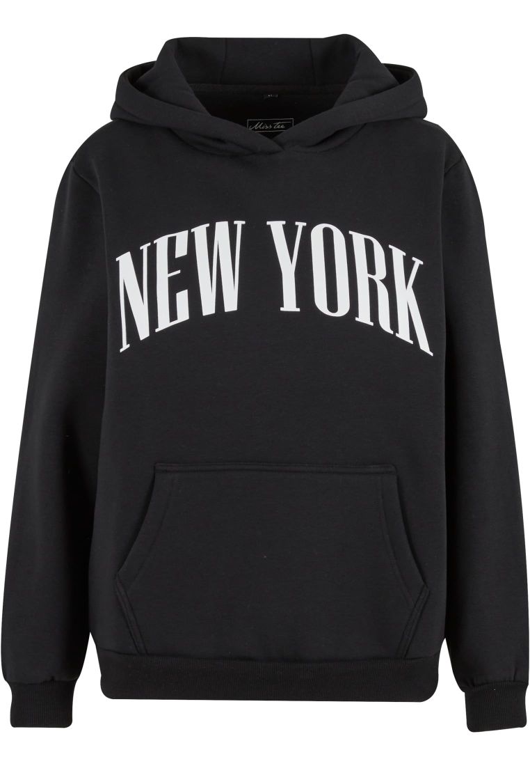 New York Ladies Fluffy Hoody - - TTUMST239 - 6
