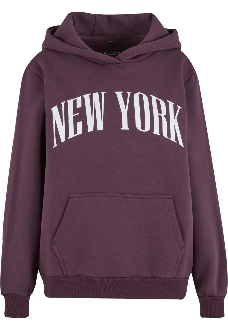 New York Ladies Fluffy Hoody - - TTUMST239 - 547