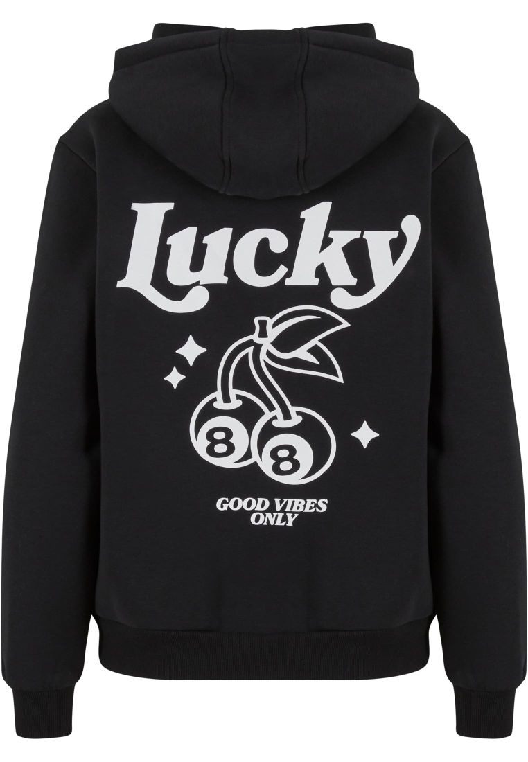 Lucky Cherry Ladies Fluffy Hoody - - TTUMST250 - 7