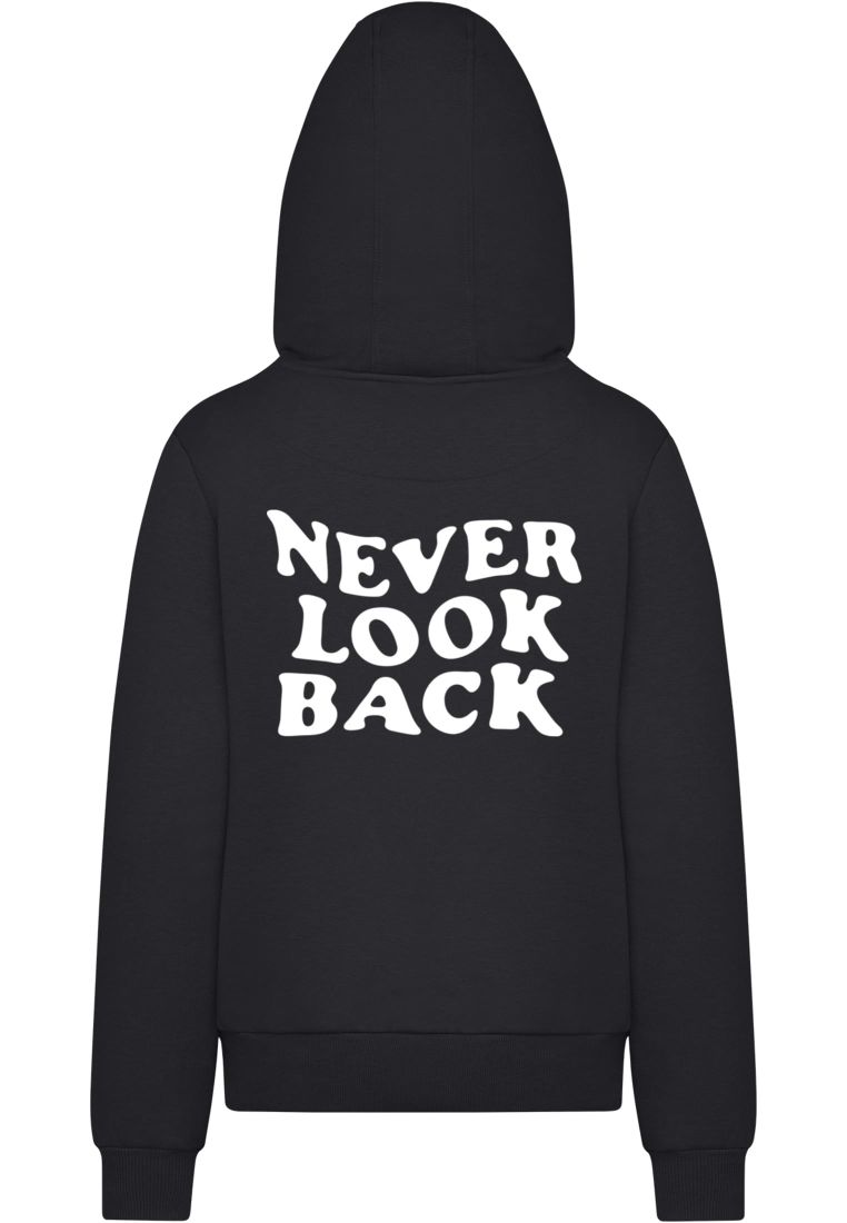 Never Look Back Ladies Fluffy Hoody - - TTUMST251 - 4