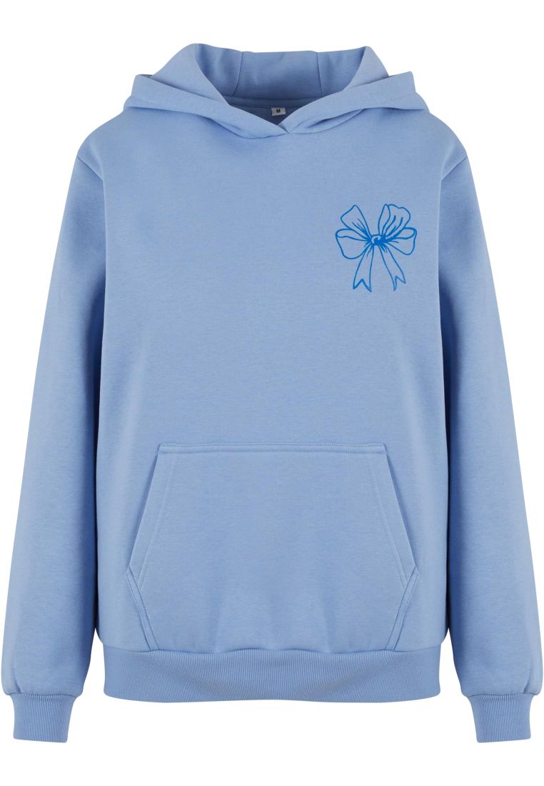 Good Vibes Bow Ladies Fluffy Hoody - - TTUMST253 - 307