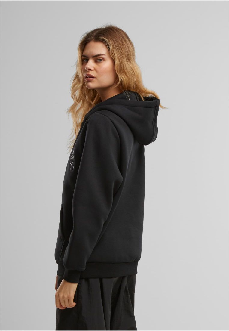 K Heart EMB Fluffy Hoody - Ladies Hoodies - TTUMST275 - 4