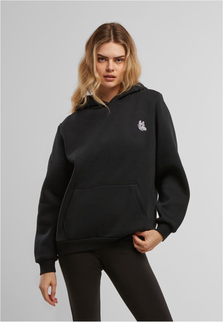 Flying Butterfly EMB Fluffy Hoody - Naisten Hupparit - TTUMST276 - 1