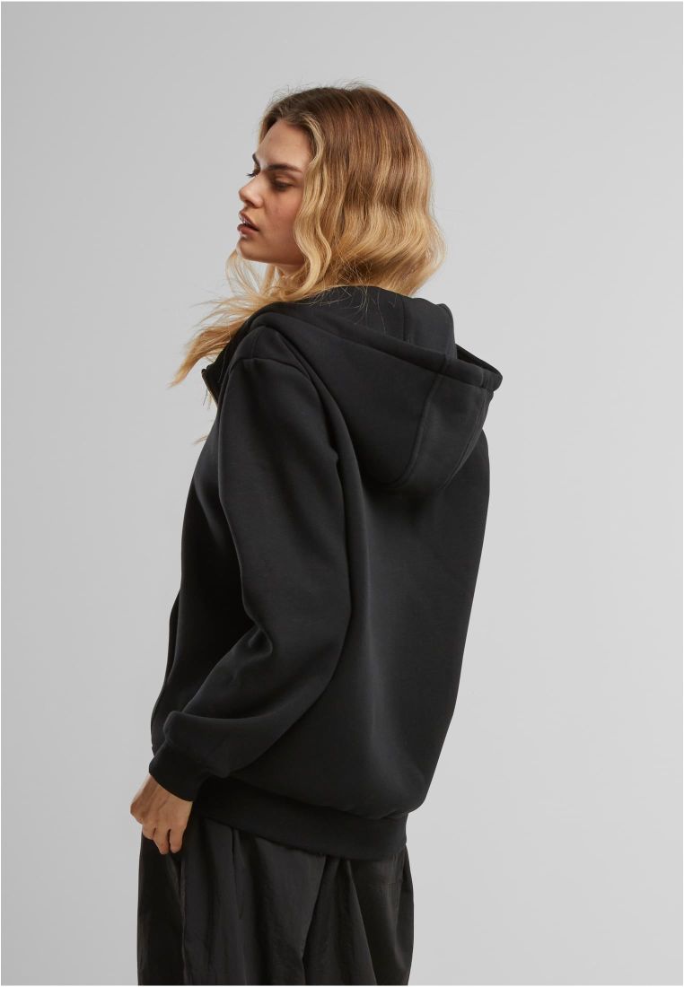 Peace Sign EMB Fluffy Zip Hoody -  - TTUMST280 - 4