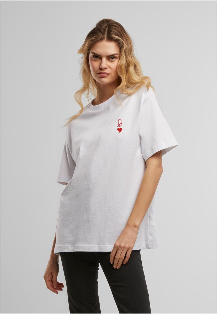 Queen Card EMB Tee -  - TTUMST281 - 1