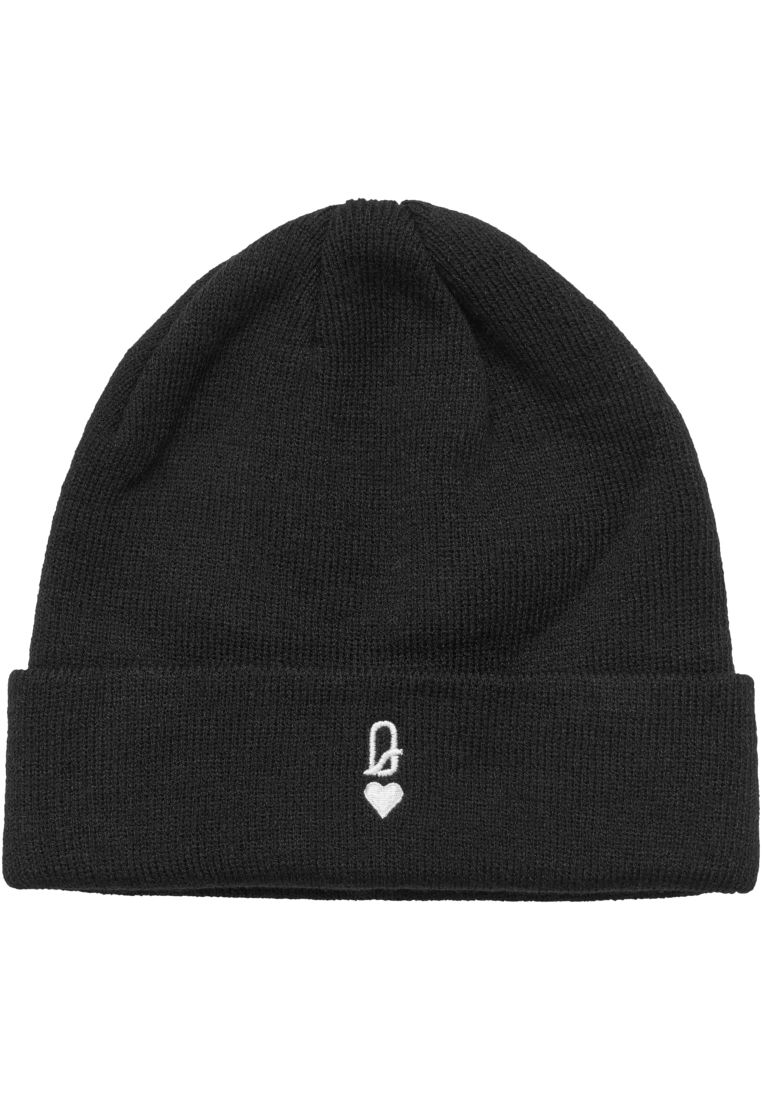 Queen Card Heavy Knit Beanie -  - TTUMST291 - 32