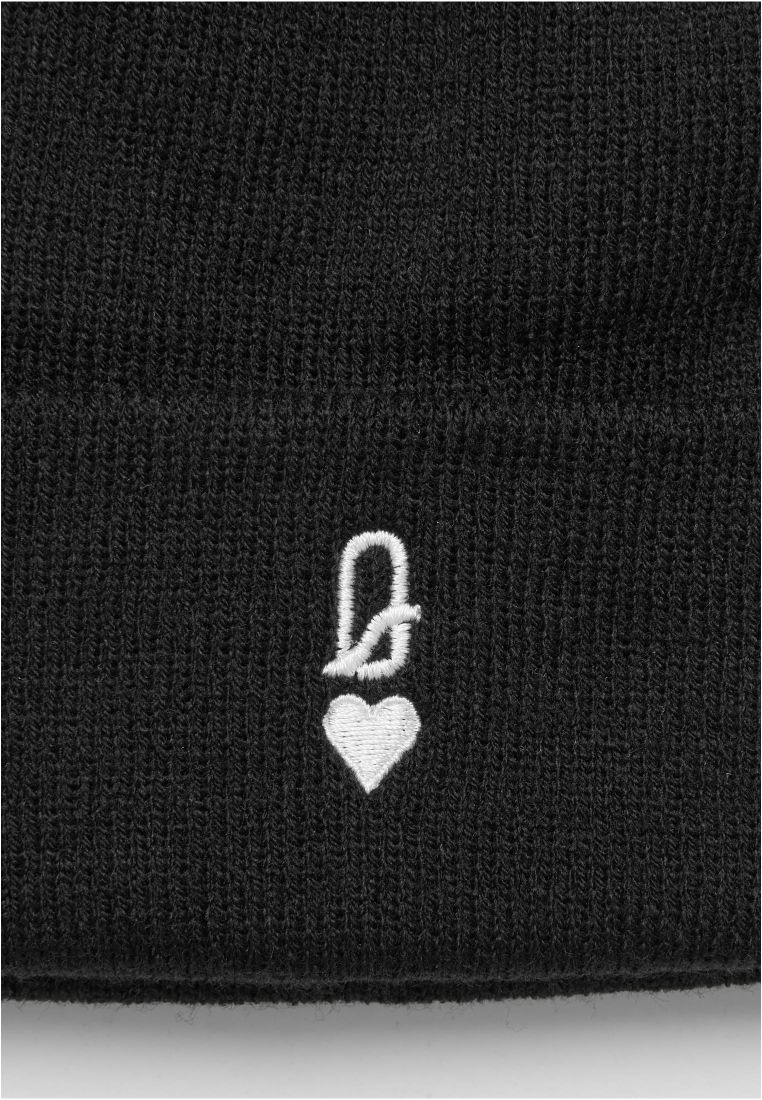 Queen Card Heavy Knit Beanie - - TTUMST291 - 5