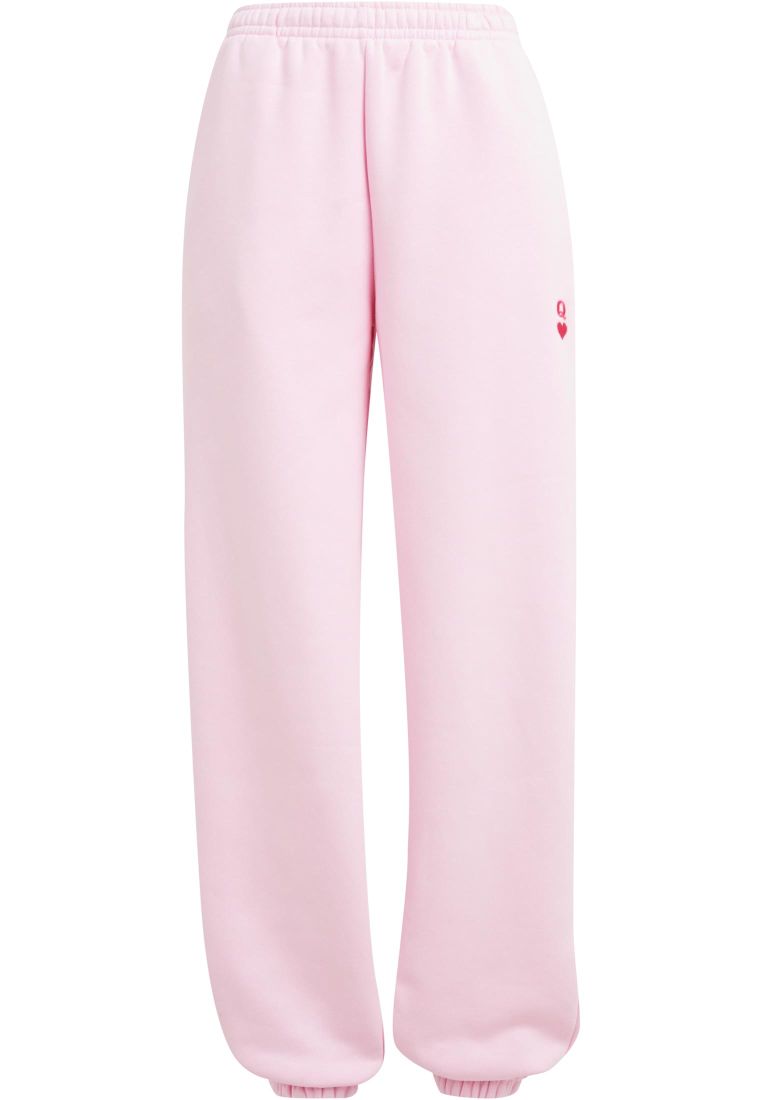 Real Queen EMB Ladies Fluffy Sweatpants - - TTUMST323 - 339