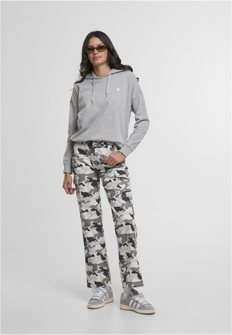 Heart EMB Ladies Oversized Hoody - - TTUMST333 - 5