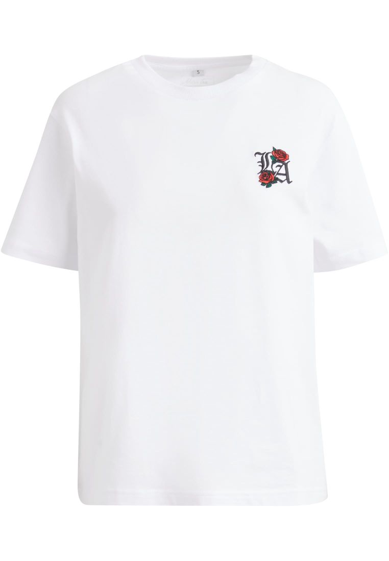 Los Angeles Roses EMB Tee - - TTUMST342 - 847