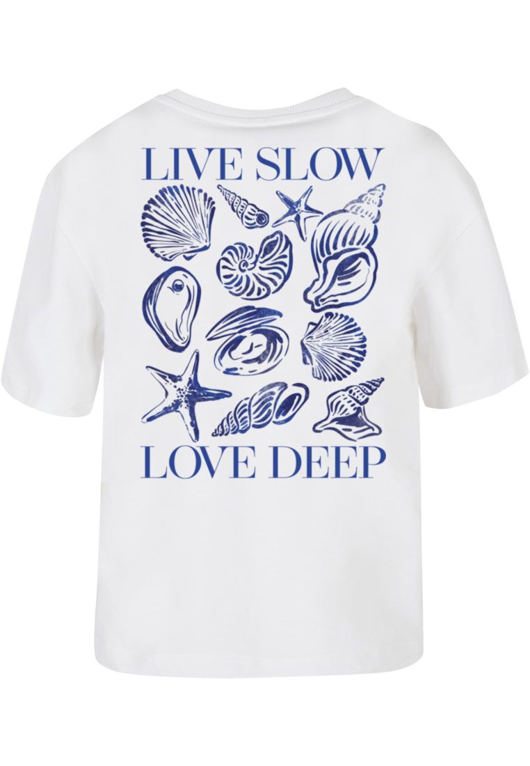 Live Slow Seashells Tee - - TTUMST361 - 35