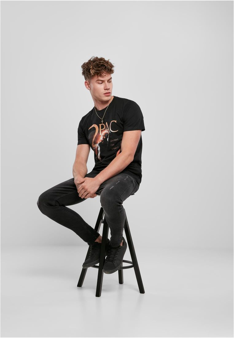 Tupac Me Against The World Cover Tee - Merchandise T-Shirts - TTUMT1312 - 7