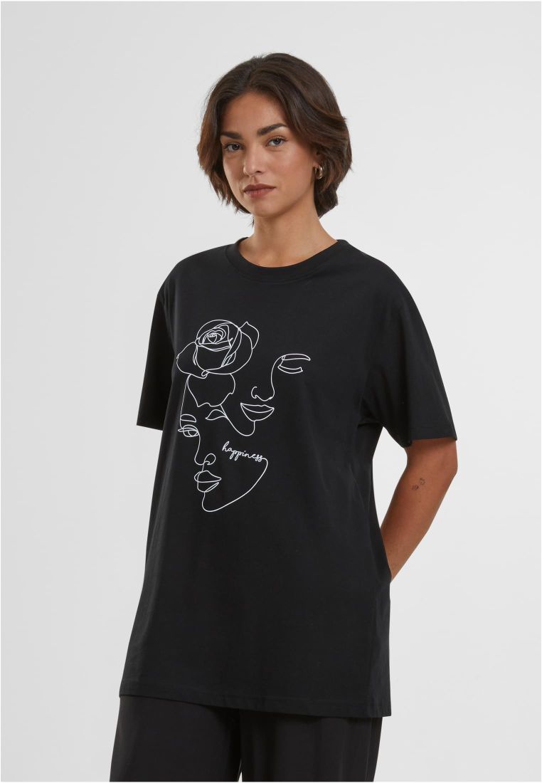 Ladies One Line Rose Tee - Artisti Naisten t-paidat - TTUMT1423 - 1