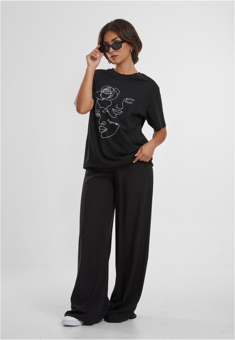 Ladies One Line Rose Tee - Artisti Naisten t-paidat - TTUMT1423 - 5