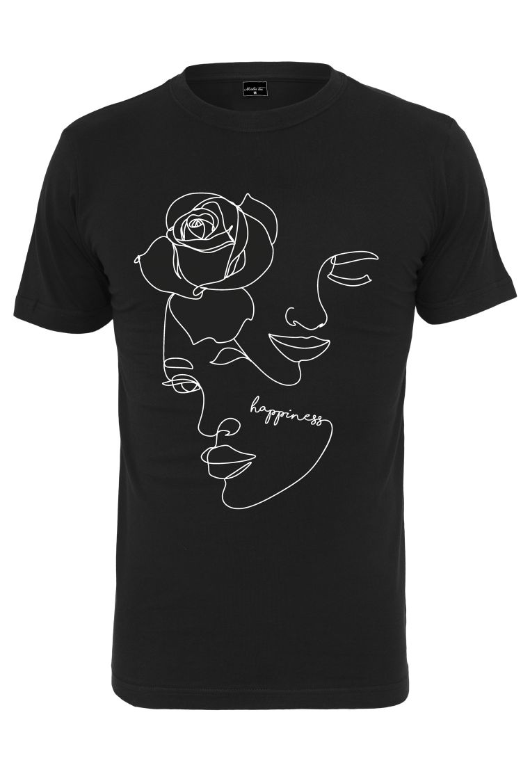 Ladies One Line Rose Tee - Artisti Naisten t-paidat - TTUMT1423 - 32