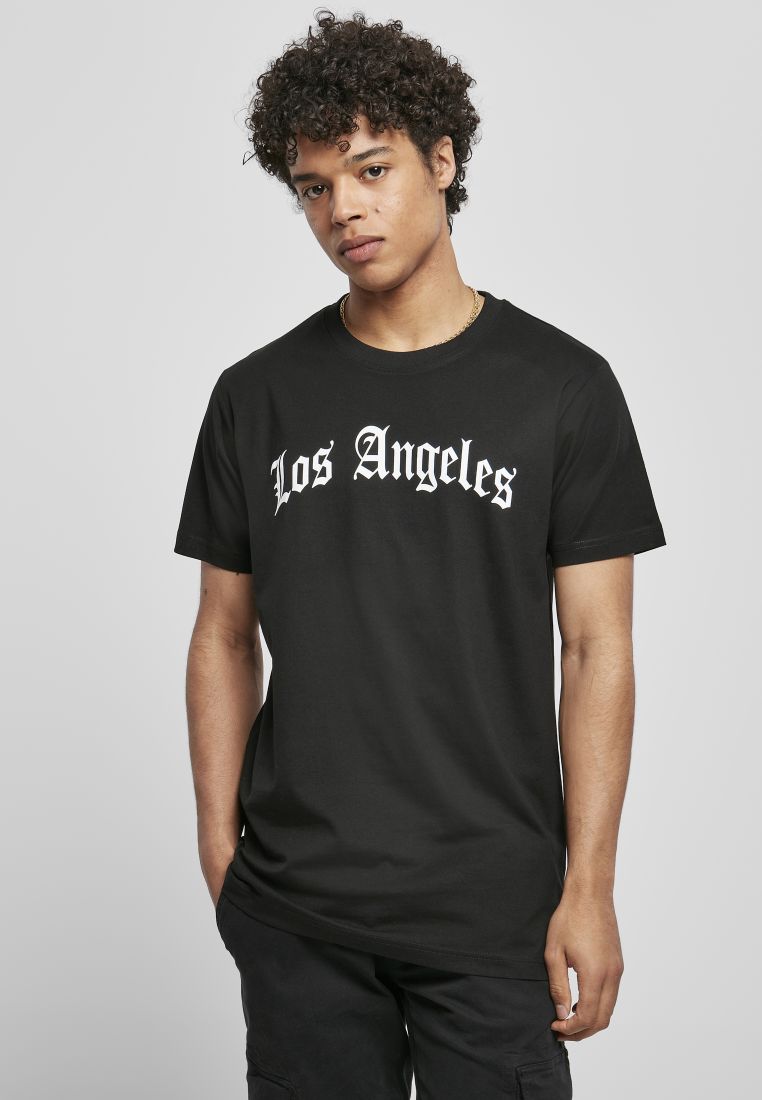 Los Angeles Wording Tee - Merchandise T-Shirts - TTUMT1578 - 31