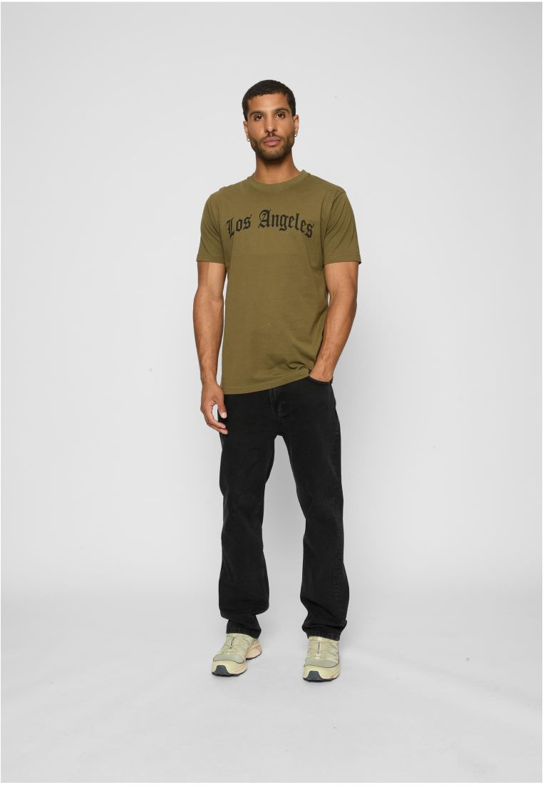 Los Angeles Wording Tee - Artisti T-Paidat - TTUMT1578 - 486