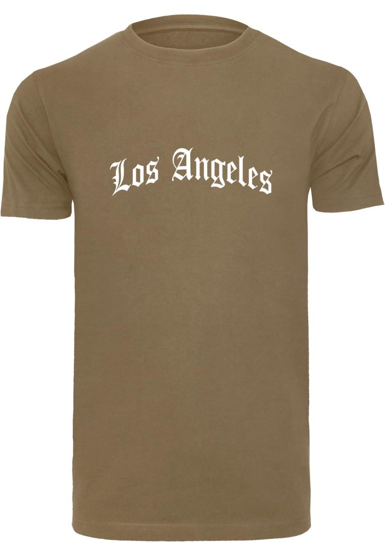 Los Angeles Wording Tee - Merchandise T-Shirts - TTUMT1578 - 362