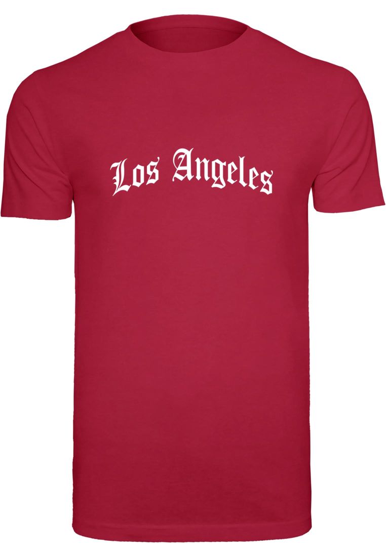 Los Angeles Wording Tee - Artisti T-Paidat - TTUMT1578 - 1802